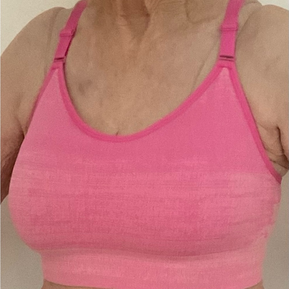 Vibrant Pink Sports Bra for Women